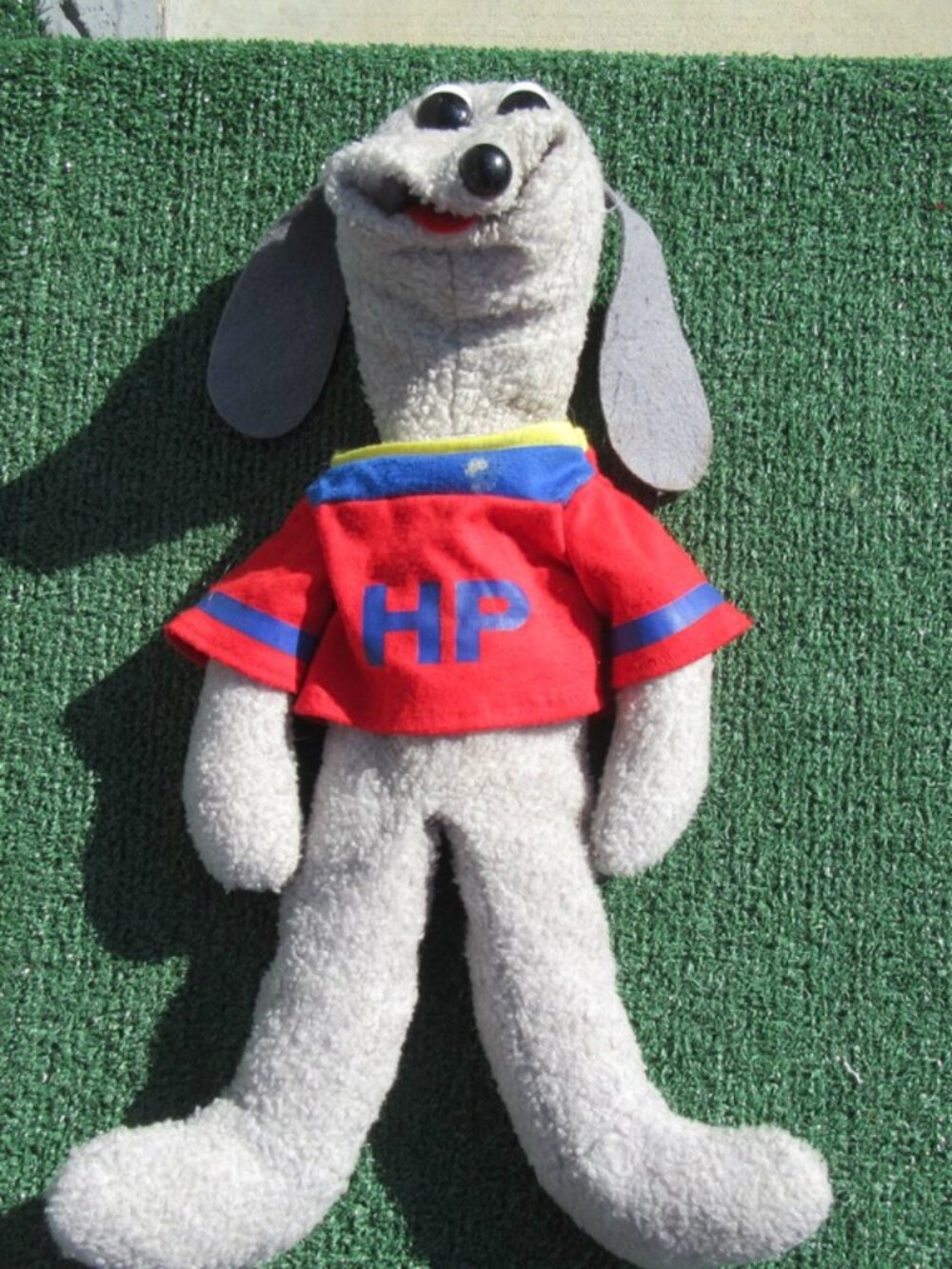 Vintage 1993 Shari Lewis Lamb Chop Hush Puppy HP Dog Full Body Plush Hand Puppet